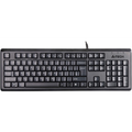 A4 TECH KR-92, Siyah, USB Kablolu, Türkçe Q, Multimedya, Klavye