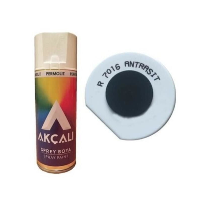 Akçalı Sprey Boya 400 Ml 7016 Antrasit - Bulutretail