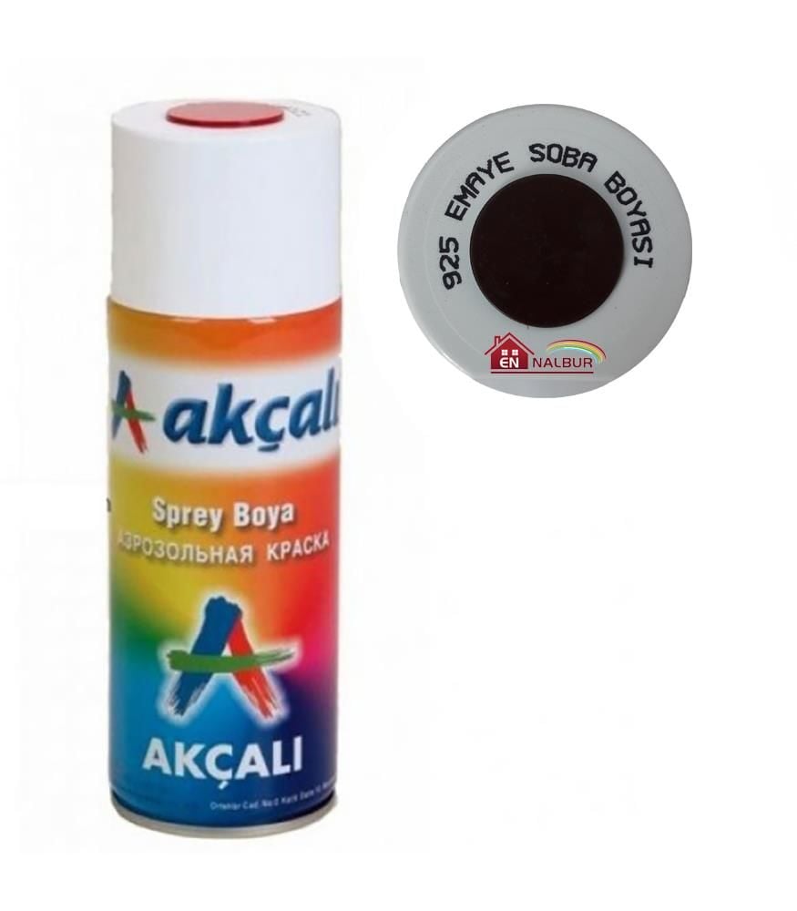 Akçalı Emaye Soba Boyası 400 Ml - 925 Kalite Sprey Boya - Bulutretail