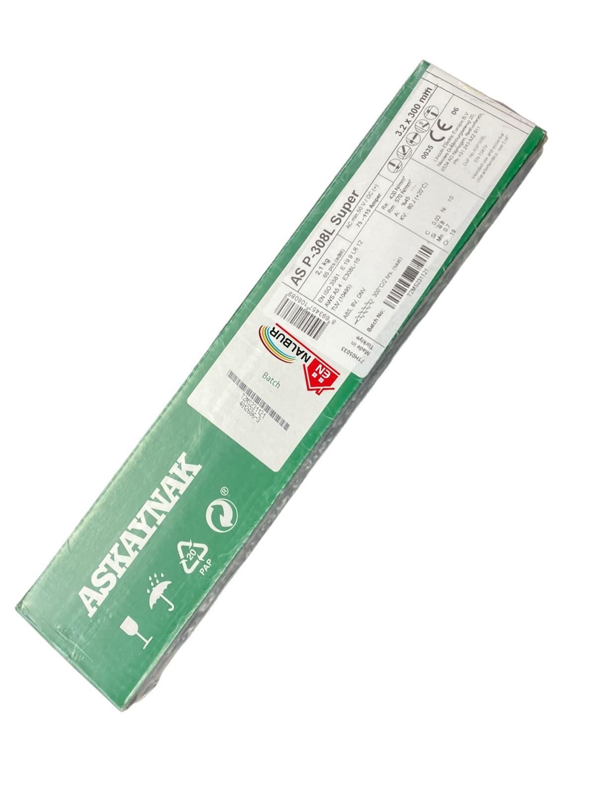 Askaynak As Asp308L Süper Krom Elektrod 3,20X300 - Bulutretail