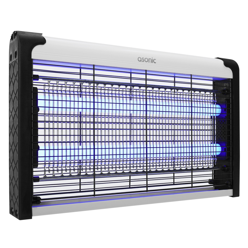 ASONIC AS-A29, Siyah, 6W, 2000V, Masaüstü, Zincir Askılı, 2adet UV Mor Işıklı, Siyah Kasa, Sinek Öldürücü - Bulutretail