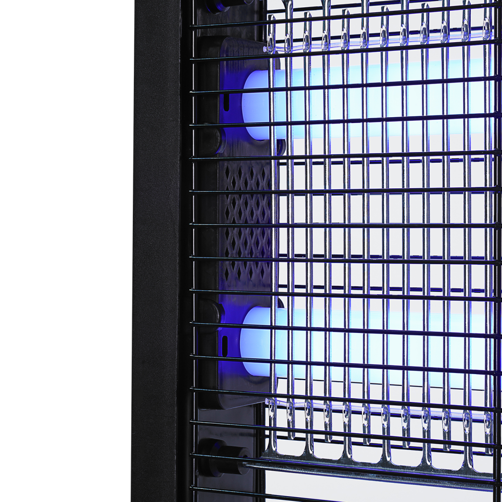 ASONIC AS-A29, Siyah, 6W, 2000V, Masaüstü, Zincir Askılı, 2adet UV Mor Işıklı, Siyah Kasa, Sinek Öldürücü - Bulutretail