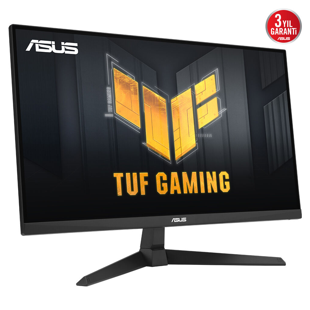 ASUS TUF GAMING VG279QE5A 27&amp;quot; 1ms, 146Hz, Full HD, DP, HDMI, Hoparlör, Fast IPS LED, Düşük Mavi Işık, FreeSync Premium, GAMING Monitör