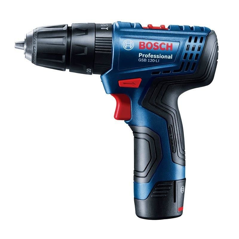 Bosch Gsb 120Lı Profesyonel 12 Volt 2,0 Ah Çift Akülü Darbeli Delme Vidalama - Bulutretail