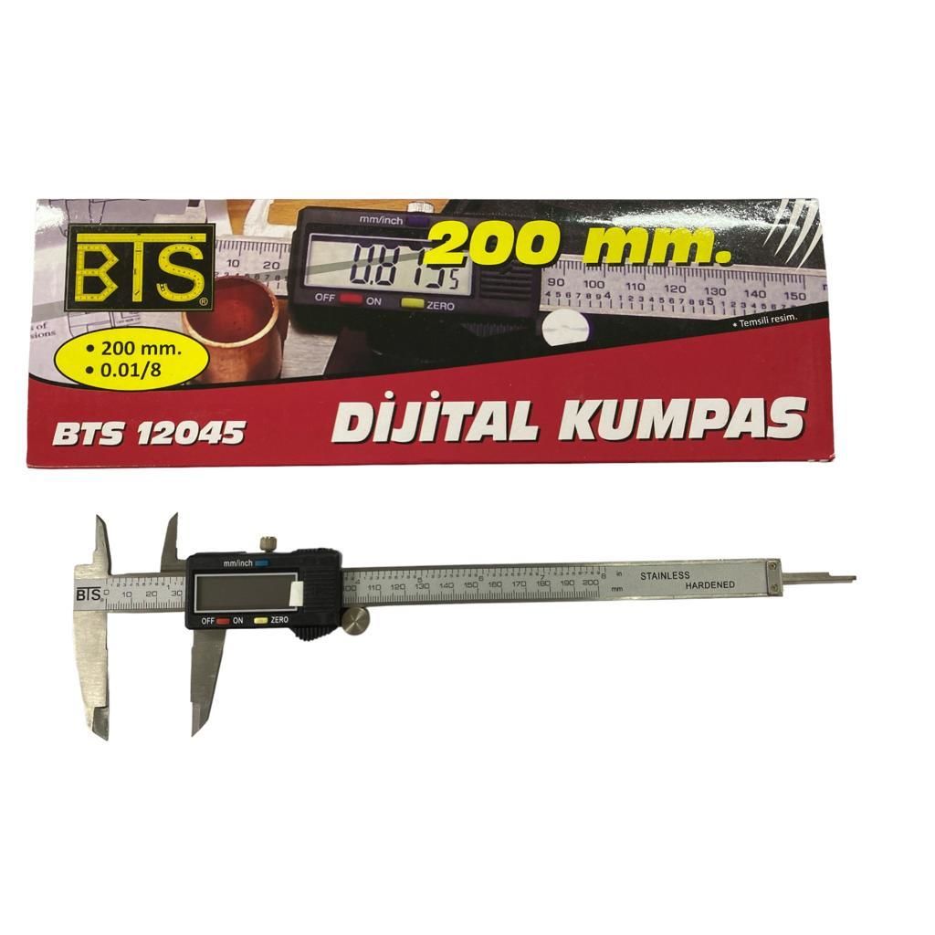 Bts 12045 Dijital Kumpas 200 Mm - Bulutretail