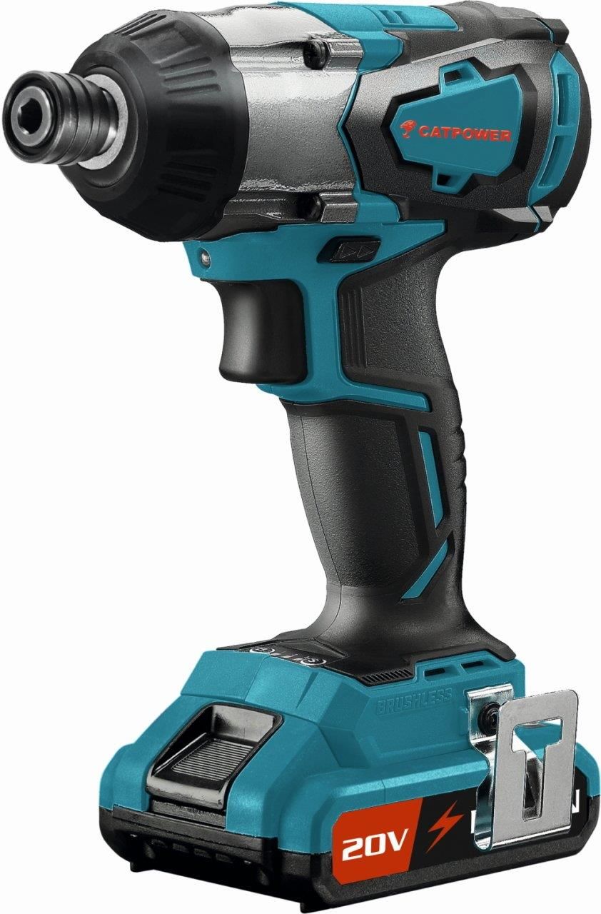 Cat Power 4122 Torklu Kömürsüz Şarjlı Matkap 20 Volt - Bulutretail