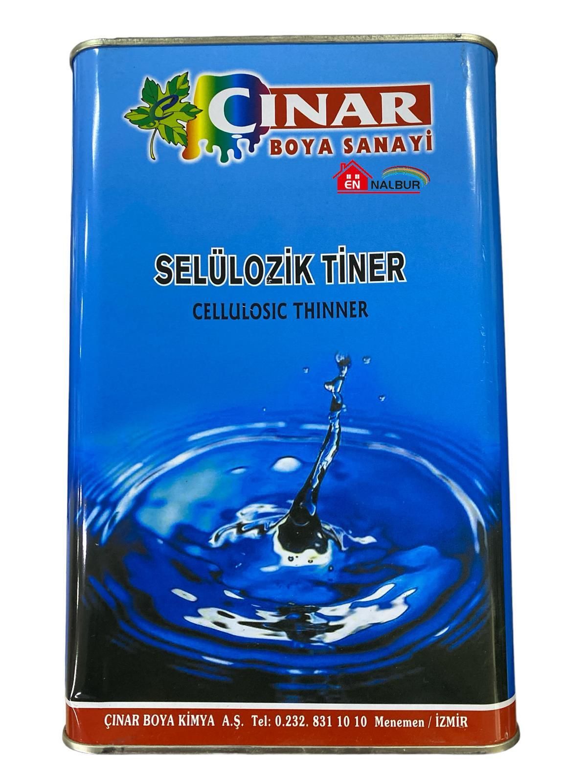 Çınar Selülozik Tiner 2,5 Litre - Bulutretail