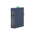 DAHUA CHS4212-8GT-110, 8 Port, Gigabit, PoE 110W, 2 Port Uplink, 2 Port SFP, Cloud Yönetilebilir, Switch