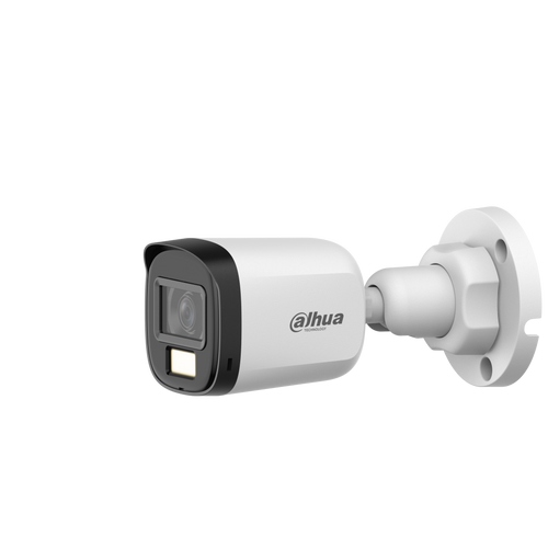 DAHUA HAC-B1A21P-U-IL-0360B, 2Mpix,  3.6mm Lens, 30 Mt Gece Görüşü, Smart Dual Light, Bullet Kamera