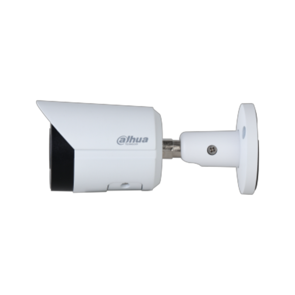 DAHUA  IPC-HFW2249S-S-IL,  2Mpix, Full Color, 3,6mm Lens,H265+, 30Mt Gece Görüşü, IP67, Dahili Mikrofon, PoE Bullet IP Kamera