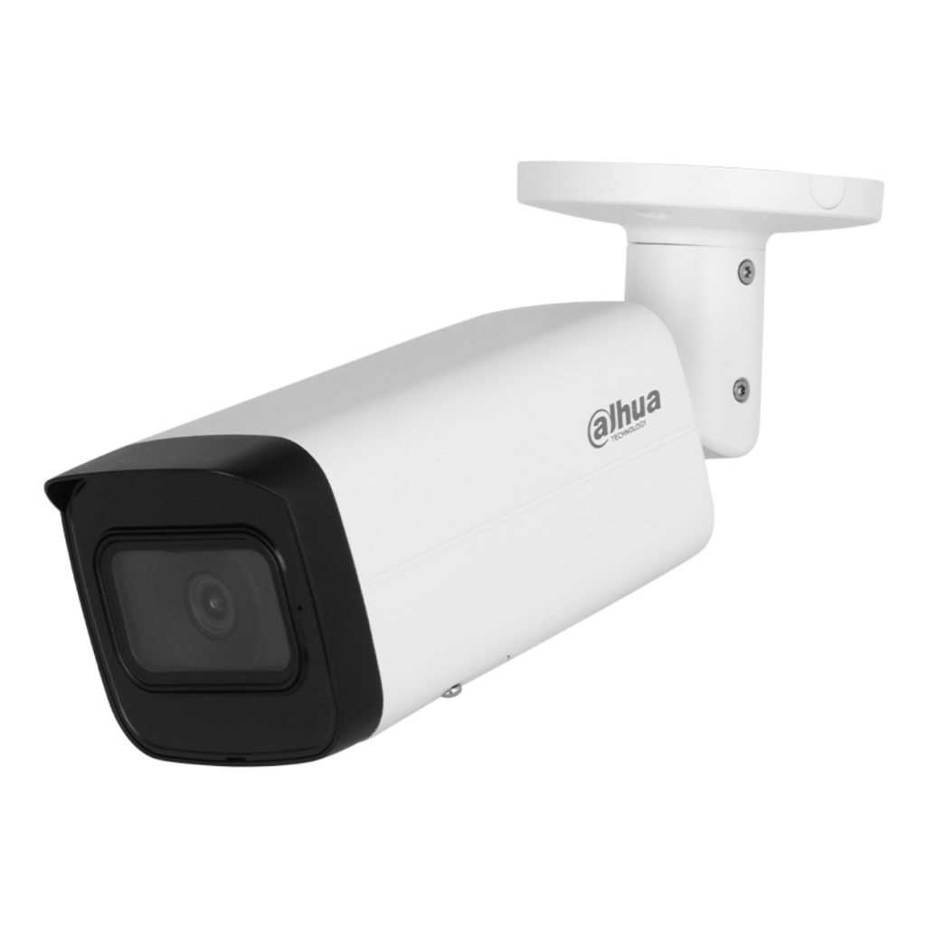 DAHUA IPC-HFW2841T-AS-0360B, 8Mpix, 3,6mm Lens, H265+, 80Mt Gece Görüşü, Dahili Mikrofon, Starlight, IP67,  PoE Bullet IP Kamera