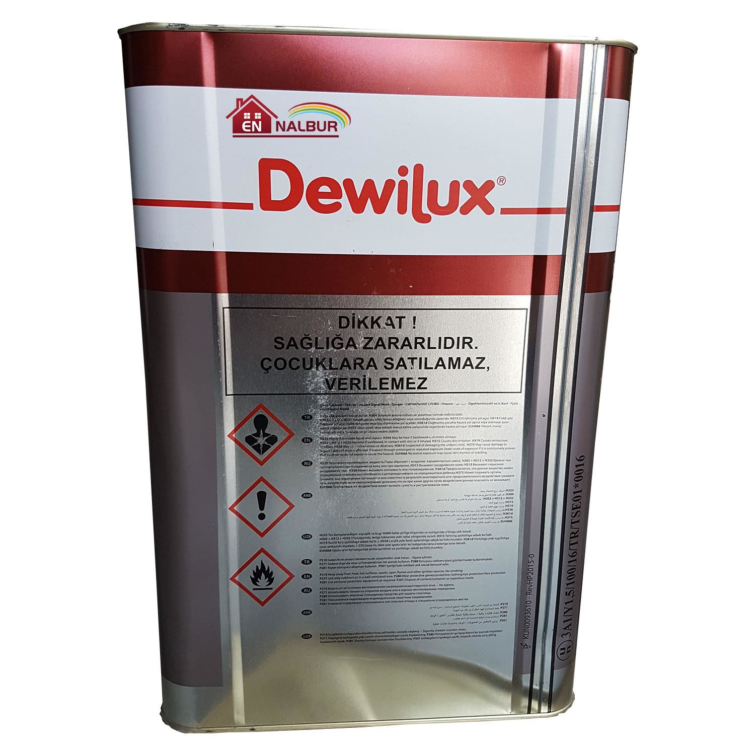 Dewilüx Selülozik Tiner 10 Kg (12 Litre) - Bulutretail