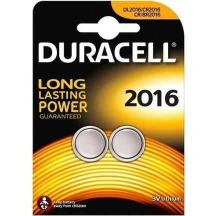 Duracell Cr 2016 Lityum Pil 3 Volt 2 Li Paket - Bulutretail