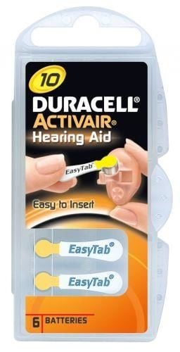Duracell No:10 İşitme Cihazı Pili - Bulutretail