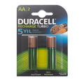 Duracell Şarj Edilebilir Kalem Pil 2'Lİ AA 2500 mAh - Bulutretail