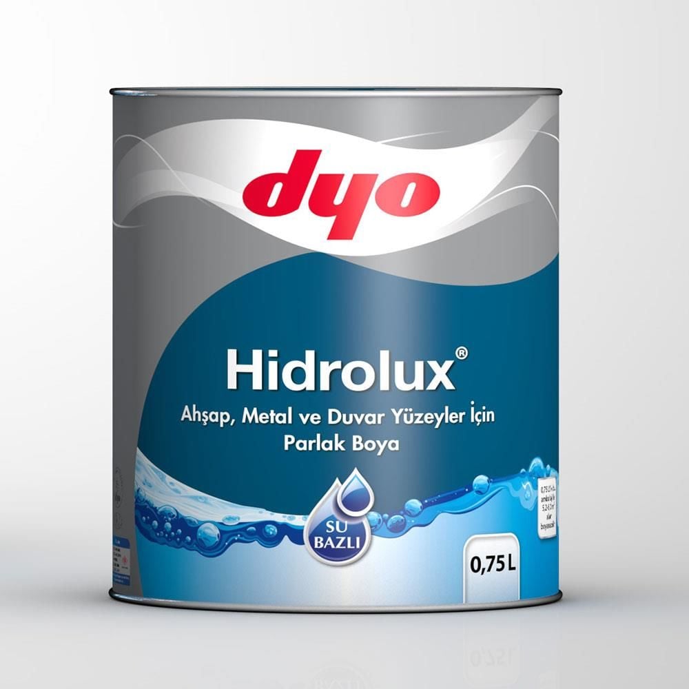 Dyo Hidrolüx 7,5 Litre Beyaz Su Bazlı Ahşap Metal Boyası - Bulutretail