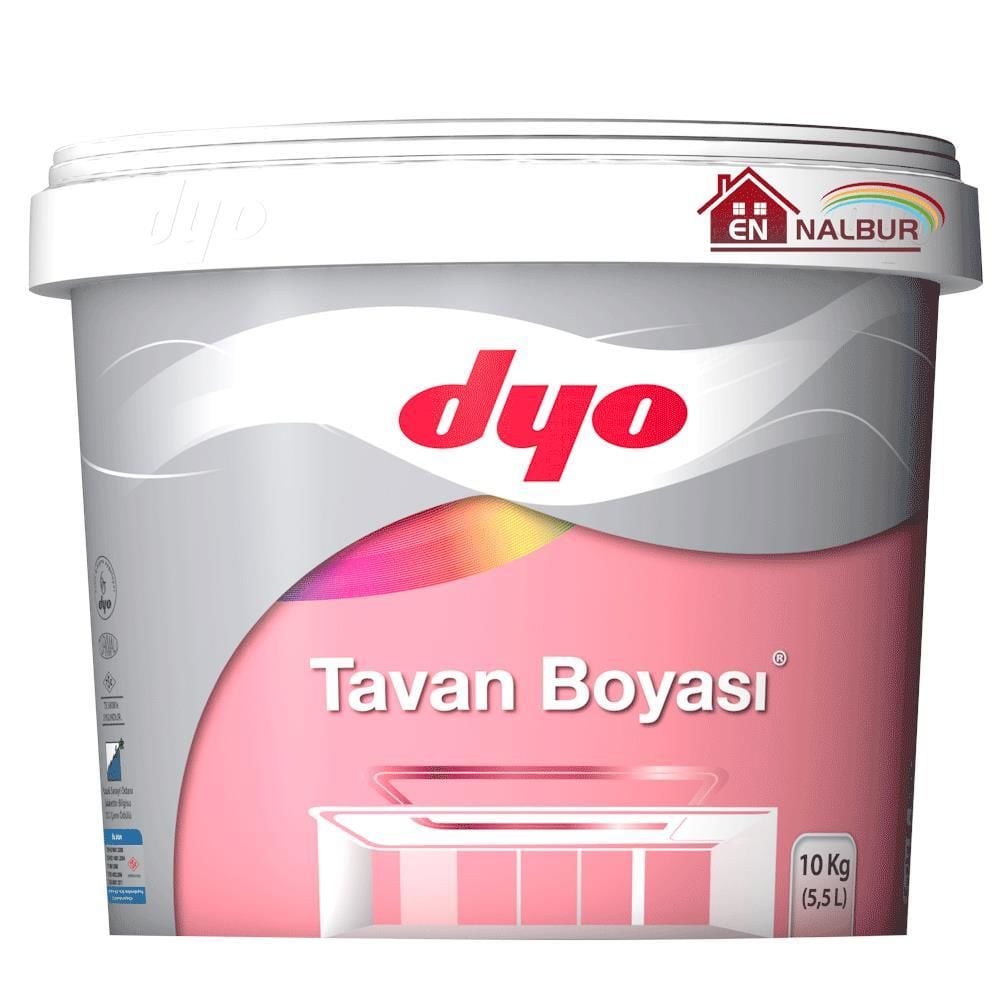Dyo Tavan Boyası 10 Kg Beyaz - Bulutretail