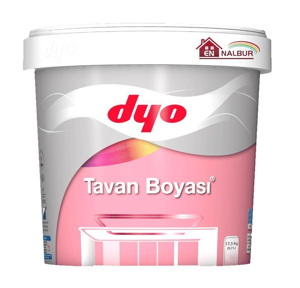 Dyo Tavan Boyası 17,5 Kg Beyaz - Bulutretail