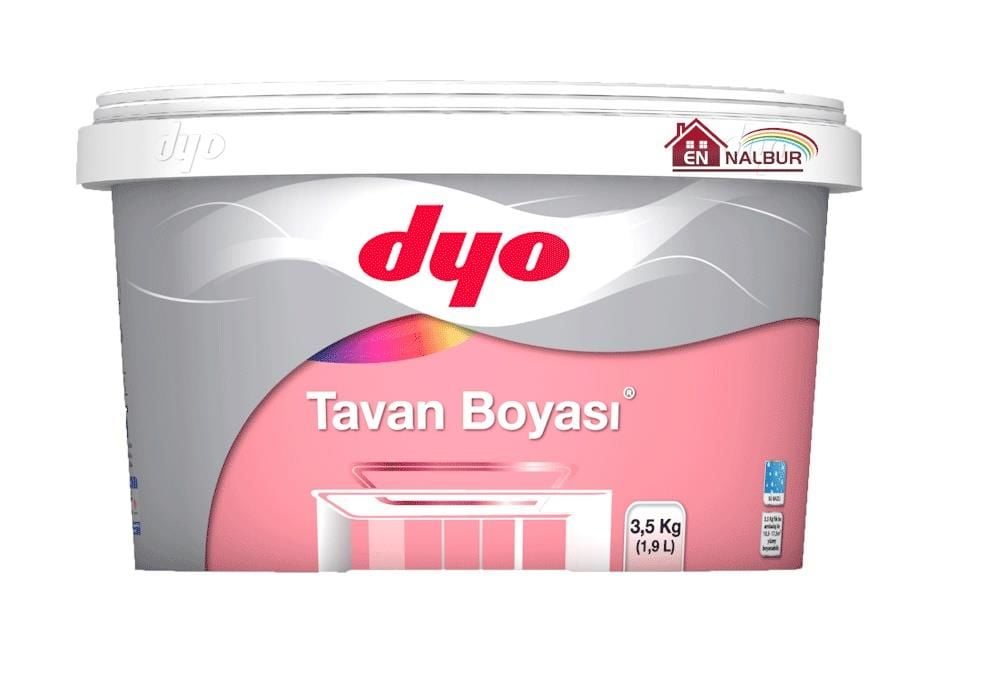 Dyo Tavan Boyası 3,5 Kg Beyaz - Bulutretail