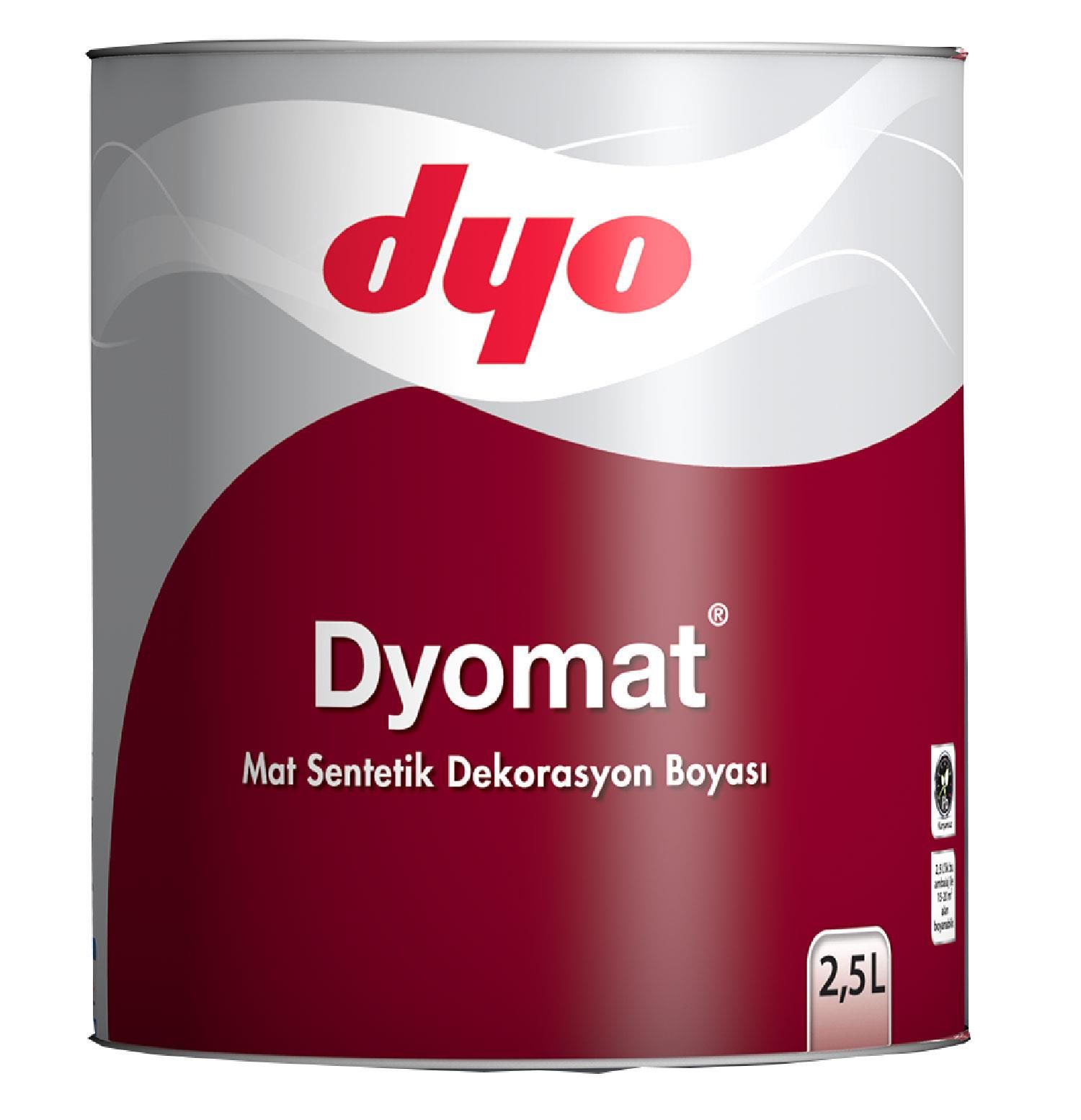 Dyomat Mat Dekorasyon Boyası 0,75 Litre Beyaz - Bulutretail