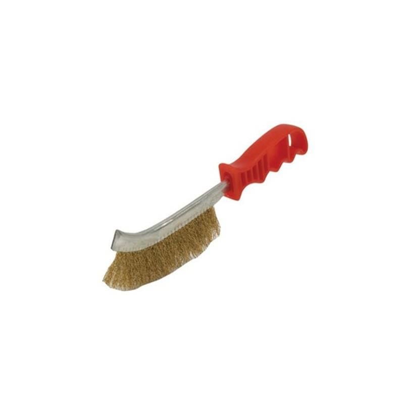 Eğri Saplı Tel Fırça Tek Sıra ( Plastik Saplı) - Bulutretail