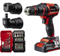 Einhell TeCd 18/45 3X Li̇I +22 (1X2,0 Ah) Akülü Vidalama Set - Bulutretail