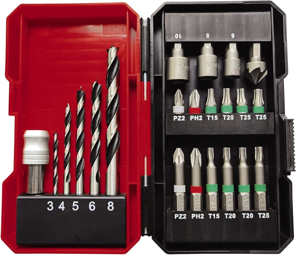 Einhell TeCd 18/45 3X Li̇I +22 (1X2,0 Ah) Akülü Vidalama Set - Bulutretail