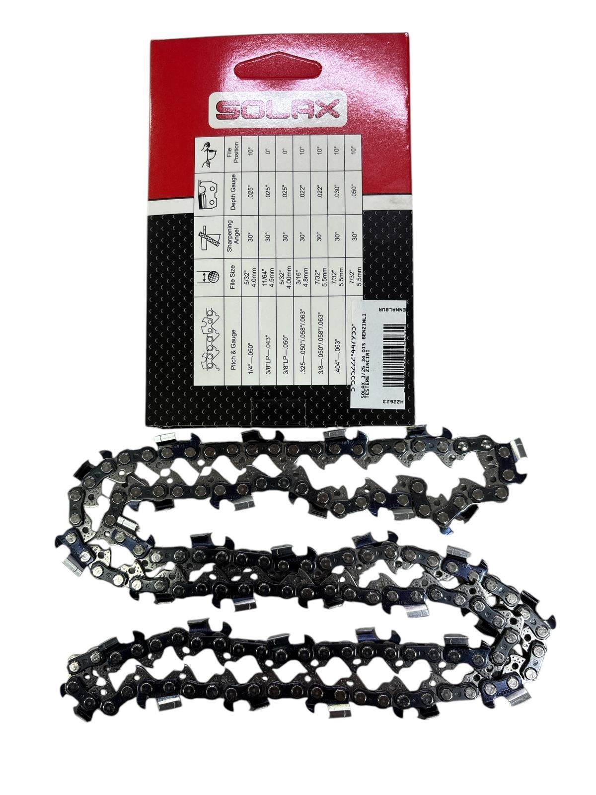 Ennalbur Solax 3/25 Benzinli Testere Zinciri 34 Diş - Bulutretail
