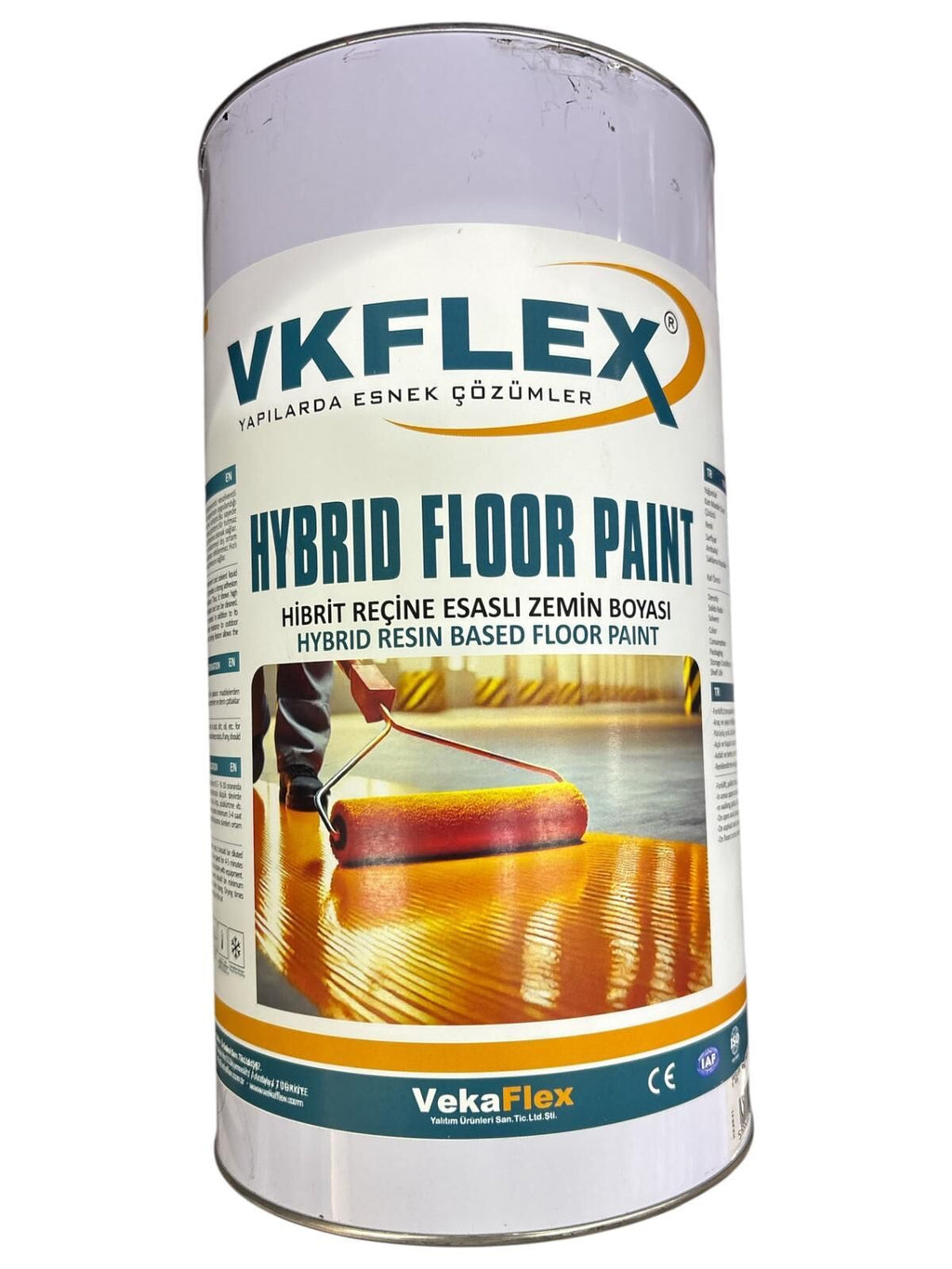 Ennalbur Vkflex Hybrid Floor Zemin Boyası 5 Kg  Ral 9005 - Bulutretail