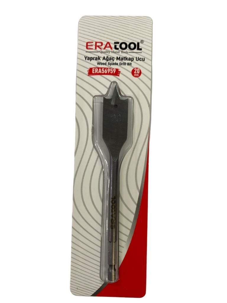 Eratool 56959 Altıgen Yassı Ahşap Maktap Ucu 20 Mm
