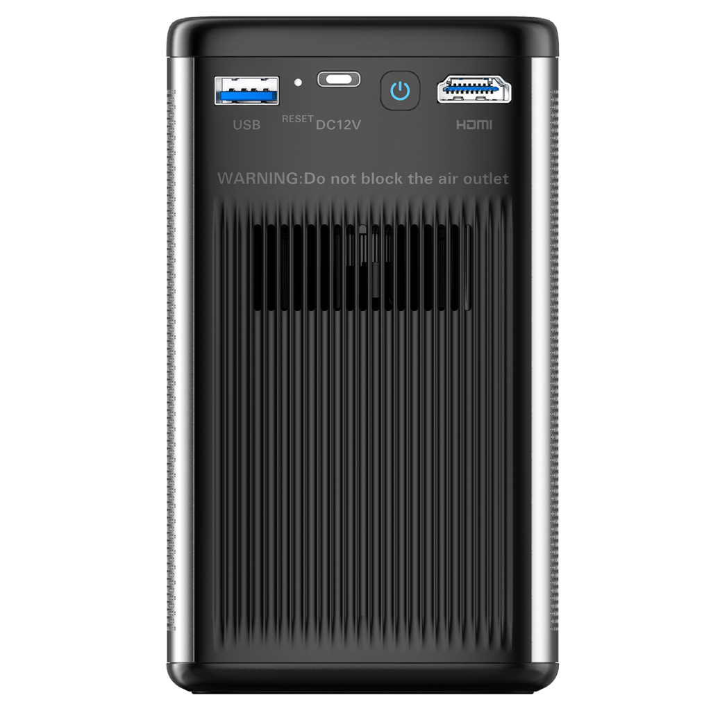 EVEREST PJ-DLP21, 180 LED Lümen, 4K Destekli, 1xType-C, 1xHDMI, 1xUSB, WiFi, Bluetooth, 30.000 Saat Led Ömrü, 2x5W Speaker, 8000mAh Batarya, Taşınabilir, Android 9.0, 4K Projeksiyon Cihazı - Bulutretail