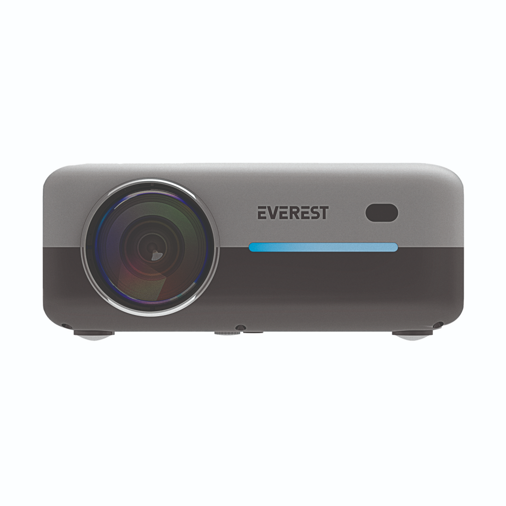 EVEREST PJ03, 300 LED Lümen, 1920X1080, 2xHDMI, 1xUSB, TF Soket, WiFi, Bluetooth, 30.000 Saat Led Ömrü, 3W Speaker, Android 9.0, FULL HD Projeksiyon Cihazı - Bulutretail
