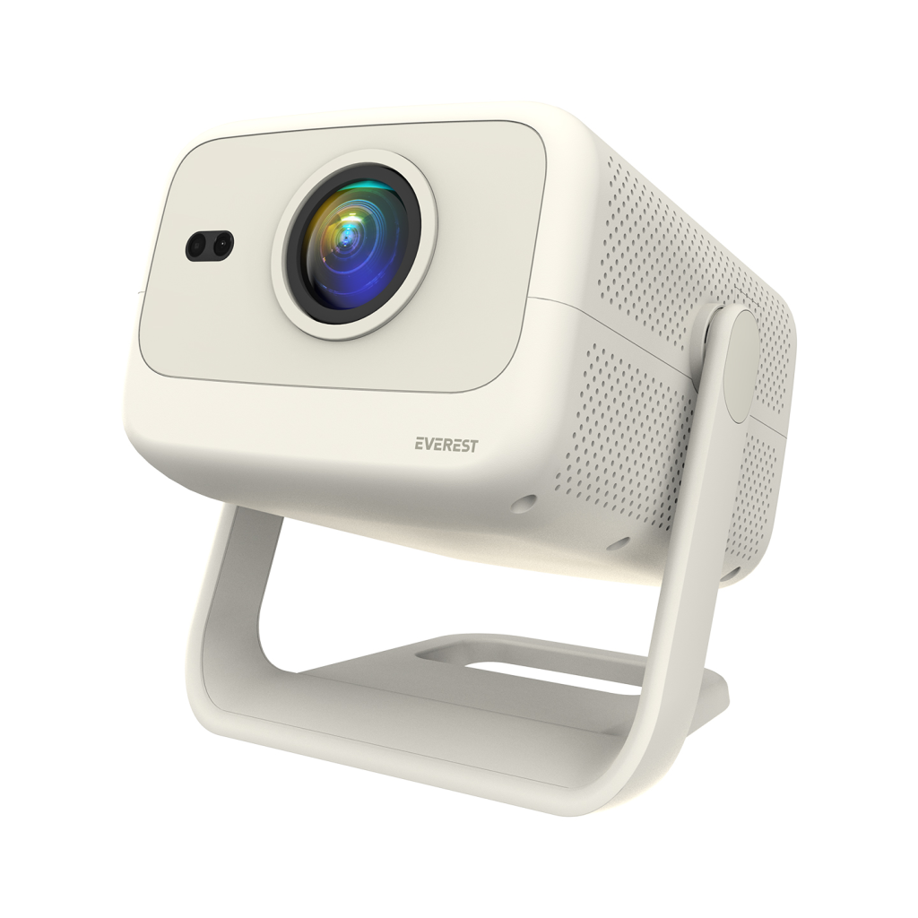 EVEREST PJ05, 400 LED Lümen, 1920X1080P, 1xHDMI, 1xUSB, RJ45, WiFi 6, Bluetooth, 30.000 Saat Led Ömrü, 1.5W Speaker, Android 9, 4K Destekli Projeksiyon Cihazı - Bulutretail