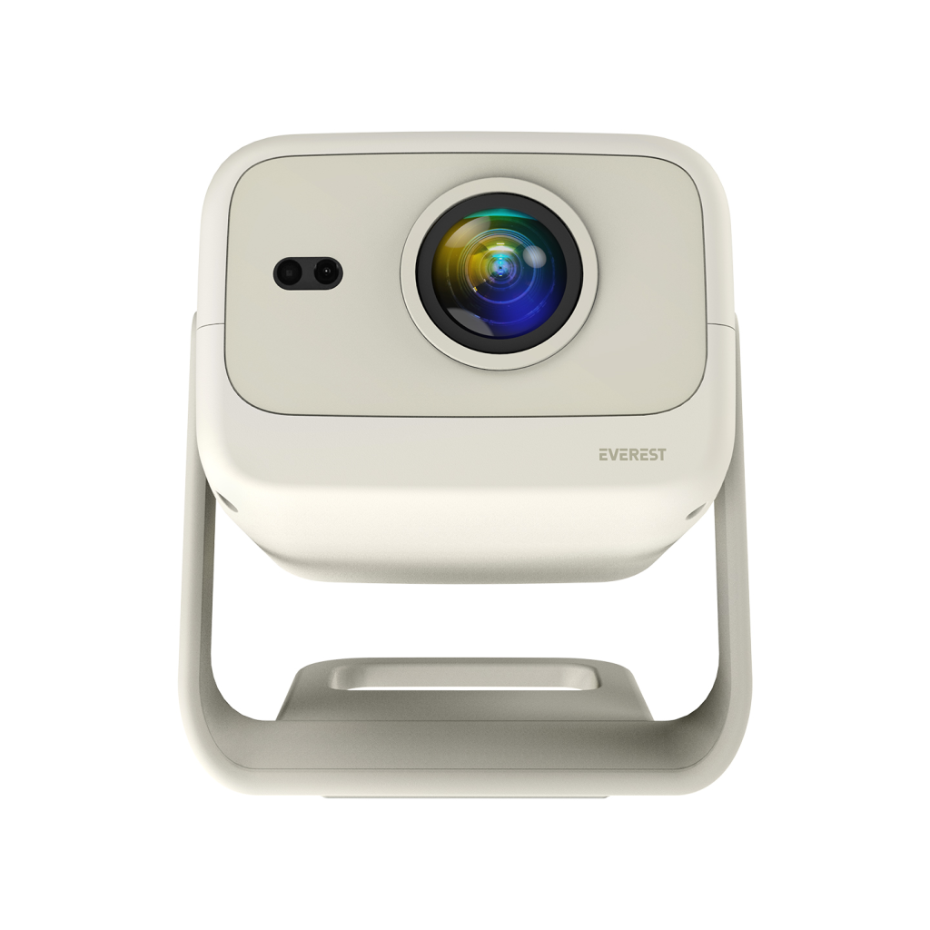 EVEREST PJ05, 400 LED Lümen, 1920X1080P, 1xHDMI, 1xUSB, RJ45, WiFi 6, Bluetooth, 30.000 Saat Led Ömrü, 1.5W Speaker, Android 9, 4K Destekli Projeksiyon Cihazı - Bulutretail