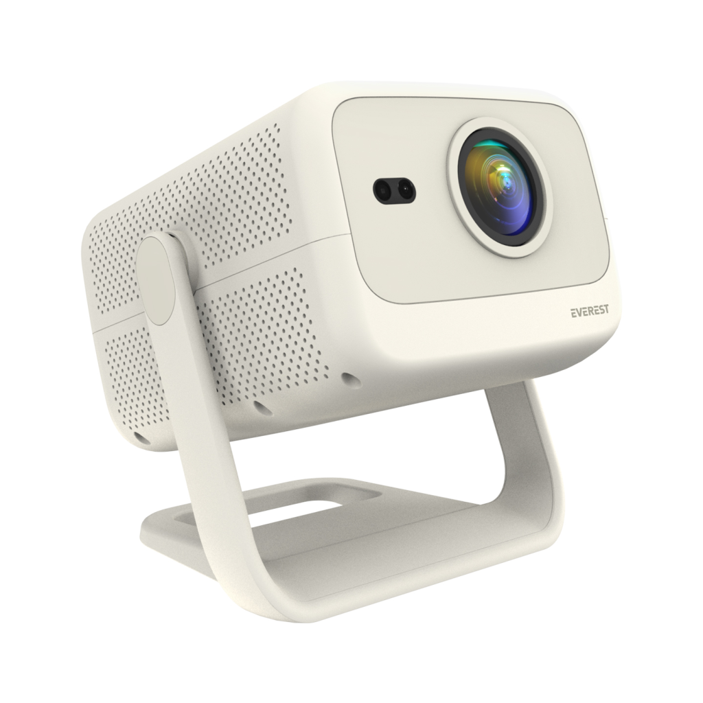 EVEREST PJ05, 400 LED Lümen, 1920X1080P, 1xHDMI, 1xUSB, RJ45, WiFi 6, Bluetooth, 30.000 Saat Led Ömrü, 1.5W Speaker, Android 9, 4K Destekli Projeksiyon Cihazı - Bulutretail