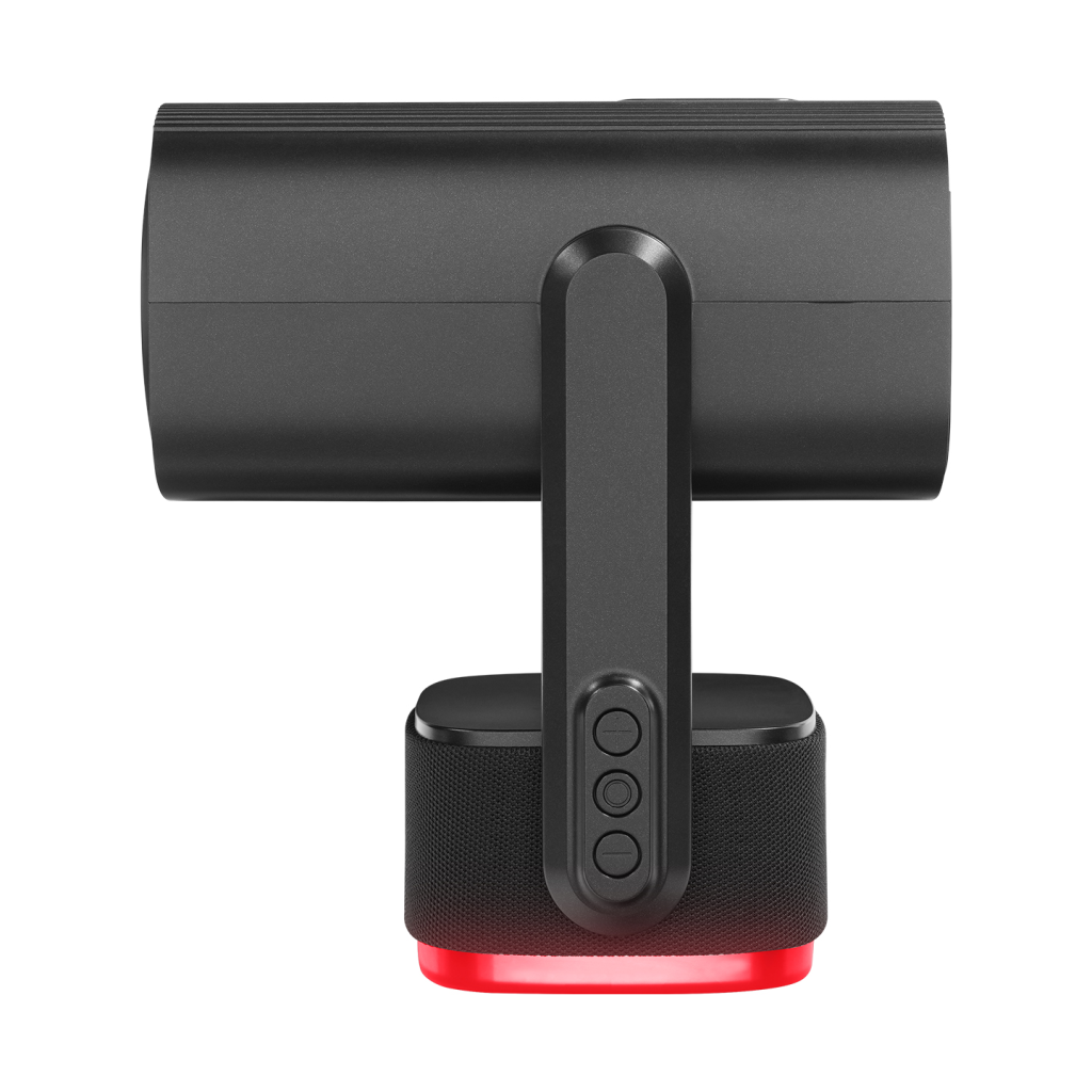 EVEREST PJ08, Siyah, 150 LED Lümen, 1280x720, 1xHDMI, 1xUSB, WiFi, Bluetooth, 30.000 Saat Led Ömrü, 6W Speaker, 5200mAh Batarya, Taşınabilir, Android 11, 4K Destekli Projeksiyon Cihazı - Bulutretail