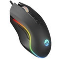 EVEREST SM-F09, TITANIO, RGB Aydınlatma, USB Kablolu, Programlanabilir 6 Tuşlu, Gaming Mouse, 7.200 DPI, Siyah