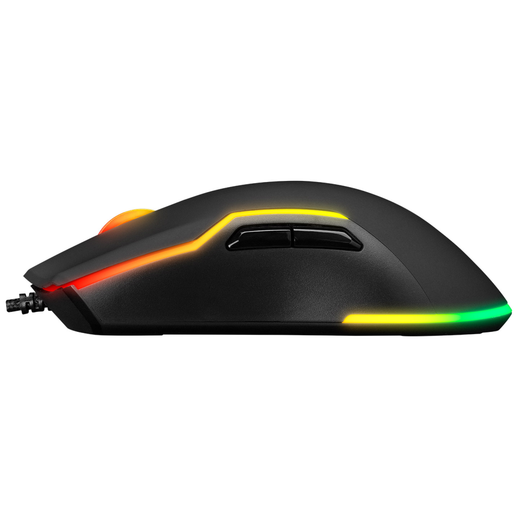EVEREST SM-G14, DUSK, RGB Aydınlatma, USB Kablolu, Programlanabilir 7 Tuşlu, Gaming Mouse, 7.200 DPI, Siyah