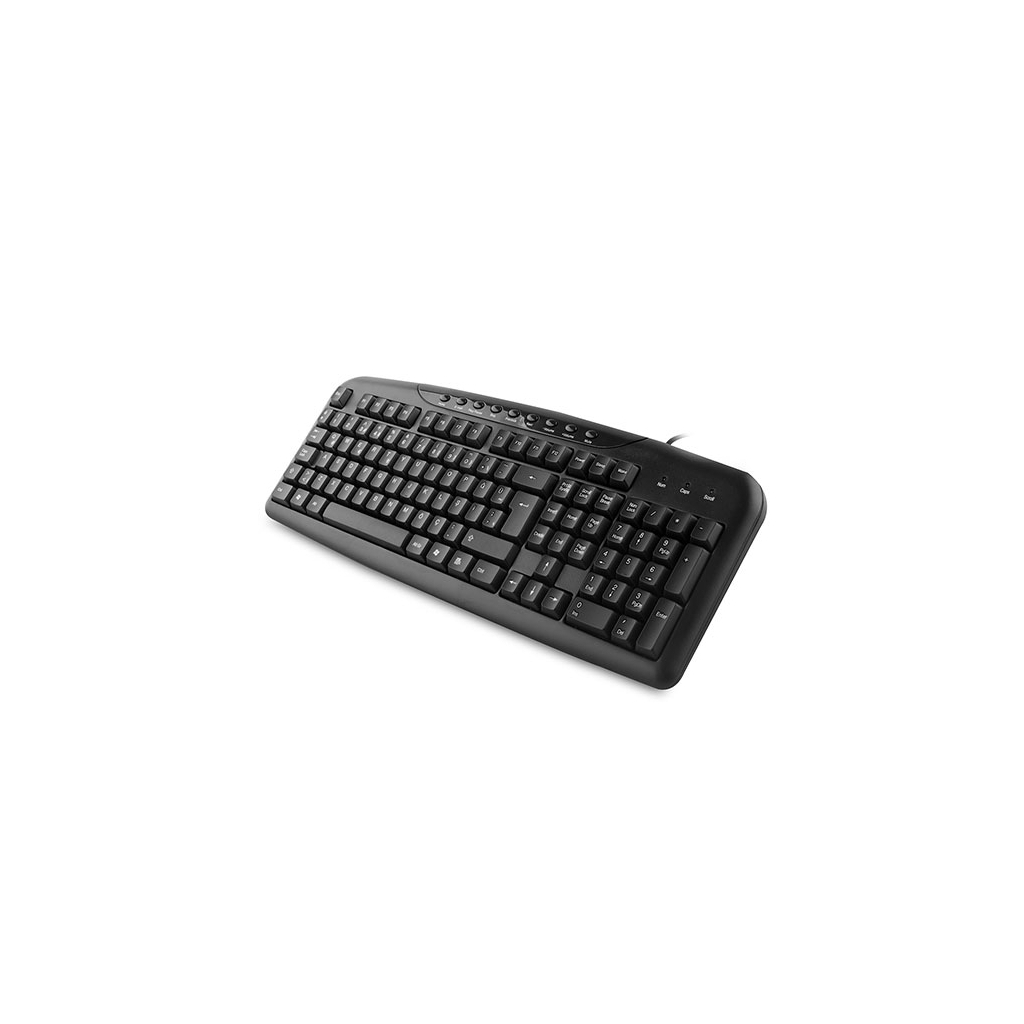EVEREST UN-795, Siyah, Multimedya Türkçe Q, USB Kablolu, Klavye Mouse Set