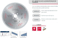 Freud Lu5B 0201 250X30X2,8 Mm Alümimyum Testere 60 Diş - Bulutretail