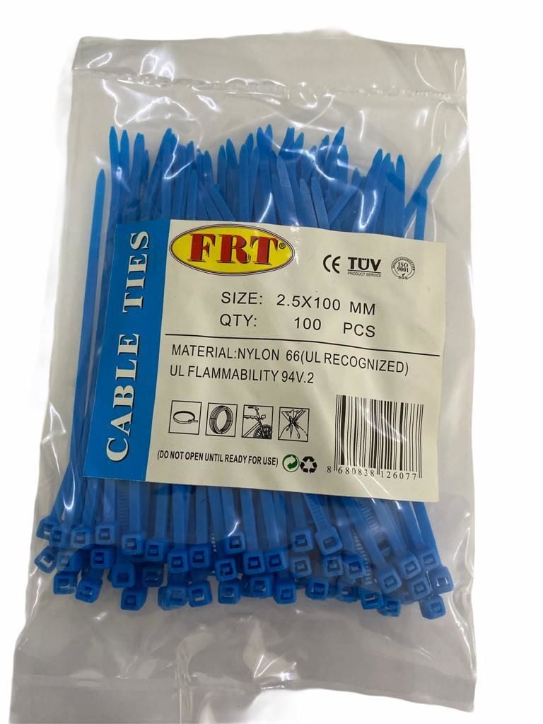 Frt Mavi 2,5X100 Kablo Bağı - Bulutretail