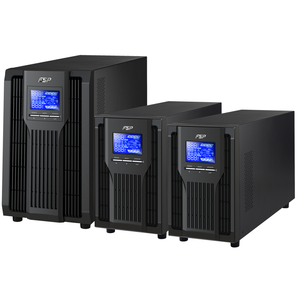 FSP Champ1K 1KVA Online UPS (2x9A Akü) - Bulutretail