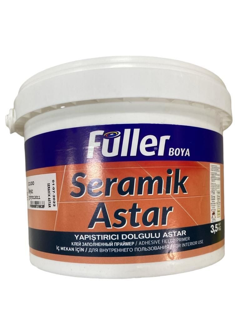 Füller Seramik Üstü Astar 3,5 Kg Beyaz - Bulutretail