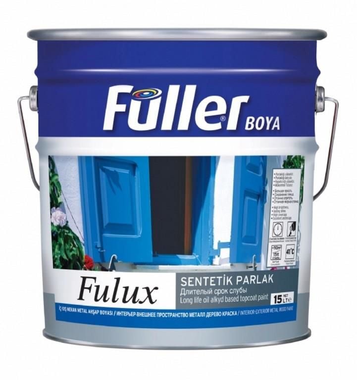 Fulux Sentetik Parlak Boya 0,25 Litre Boncuk Mavi - Bulutretail