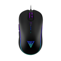 GAMDIAS AURA GS3, Çok Renkli Aydınlatma,  USB Kablolu, 6 Tuşlu, Gaming Mouse, 3.600 DPI, Siyah
