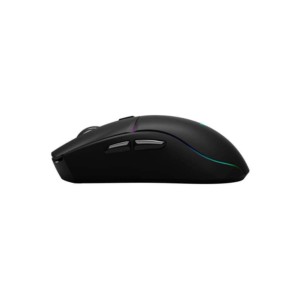 GAMDIAS HADES M3, RGB Aydınlatma, 2.4Ghz ve Bluetooth Kablosuz, 7 Tuşlu, Şarj Edilebilir, Type-C, Gaming Mouse, 10.000 DPI, Siyah