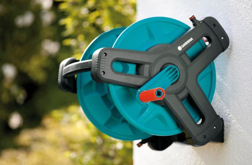 Gardena 0800920 Duvara Montelı Hortum Arabası Set - Bulutretail