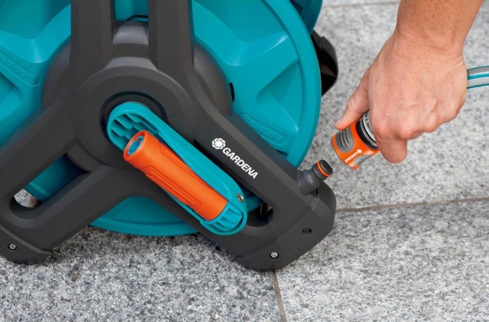 Gardena 0800920 Duvara Montelı Hortum Arabası Set - Bulutretail