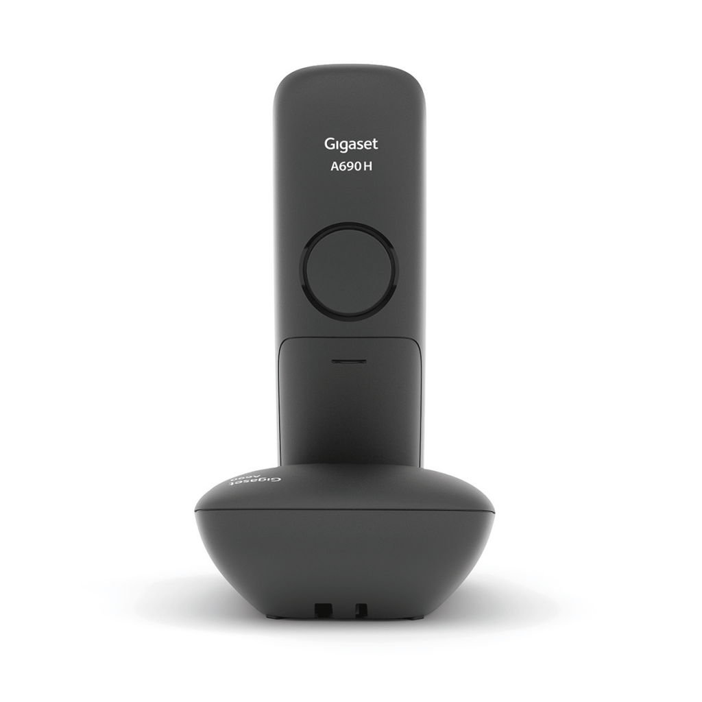 GIGASET A690, Dect Telefon, Siyah, 14 Saat Konuşma, 180 Saat Bekleme, 100 Kişilik Rehber