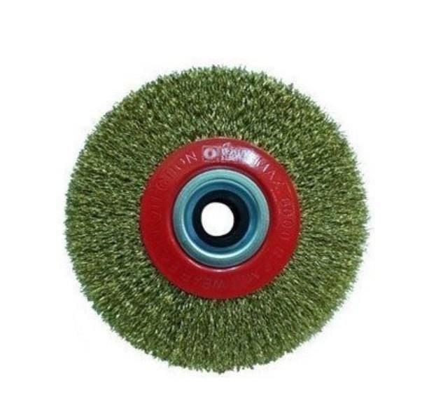 Hawk 10105 Daire Fırça Sarı Telli 150X25 Mm - Bulutretail